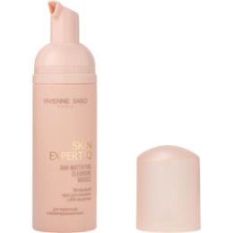 Vivienne Sabo Vivienne Sabo Skin Expertiq Матирующий мусс для умывания с АНА-кислотами / AHA Mattifying Cleansing Mousse / Mousse Nettoyante Matifiante aux AHA