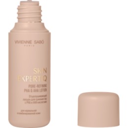 Vivienne Sabo Vivienne Sabo Skin Expertiq Отшелушивающий лосьон для сужения пор с РНА и АНА кислотами / Pore-refining РНА & AHA Lotion / Lotion Exfoliante pour resserrer les pores aux acides PHA et AHA
