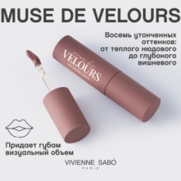 Vivienne Sabo Vivienne Sabo Муссовая помада для губ/Mousse lipstick/Rouge a levres mousse “ Muse de velours ” тон 02