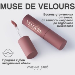 Vivienne Sabo Vivienne Sabo Муссовая помада для губ/Mousse lipstick/Rouge a levres mousse “ Muse de velours ” тон 04