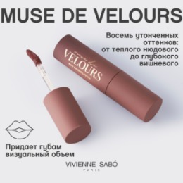 Vivienne Sabo Vivienne Sabo Муссовая помада для губ/Mousse lipstick/Rouge a levres mousse “ Muse de velours ” тон 06