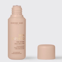 Vivienne Sabo Vivienne Sabo Skin Expertiq Отшелушивающий лосьон для сужения пор с РНА и АНА кислотами / Pore-refining РНА & AHA Lotion / Lotion Exfoliante pour resserrer les pores aux acides PHA et AHA