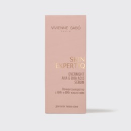 Vivienne Sabo Vivienne Sabo Skin Expertiq Ночная сыворотка с АНА- и ВНА-кислотами / Overnight AHA & BHA Acid Serum / Serum de Nuit aux Acides AHA & BHA