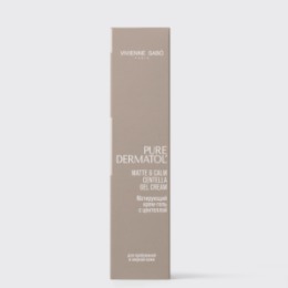 Vivienne Sabo Vivienne Sabo Pure Dermatol' Матирующий крем-гель с центеллой / Centella Gel Cream / Gel creme a la Centella 
