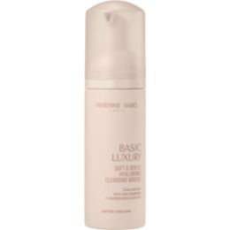 Vivienne Sabo Vivienne Sabo Basic Luxury Очень мягкий мусс для умывания с гиалуроновой кислотой / Soft & Gentle Hyaluronic Cleansing Mousse / Mousse Nettoyante Douce, 150 мл