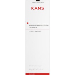 KANS KANS Освежающая кремовая пенка для умывания, 100 г