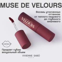 Vivienne Sabo Vivienne Sabo Муссовая помада для губ/Mousse lipstick/Rouge a levres mousse “ Muse de velours ” тон 08