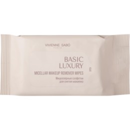 Vivienne Sabo Vivienne Sabo Basic Luxury Мицеллярные салфетки для снятия макияжа / Micellar makeup remover wipes / Lingettes demaquillantes micellaires
