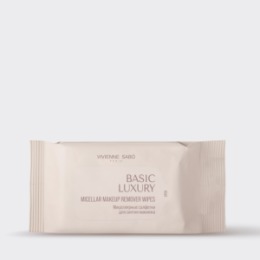 Vivienne Sabo Vivienne Sabo Basic Luxury Мицеллярные салфетки для снятия макияжа / Micellar makeup remover wipes / Lingettes demaquillantes micellaires