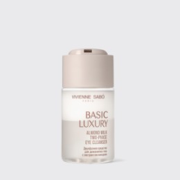 Vivienne Sabo Vivienne Sabo Basic Luxury Двухфазное средство для демакияжа глаз с экстрактом миндаля / Almond milk two-phase eye cleanser / Demaquillant yeux biphase a l'extrait d'amande, 100 мл