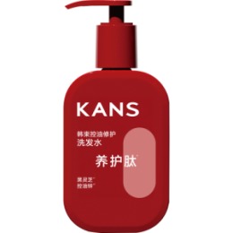 KANS KANS Шампунь для восстановления и контроля жирности волос с имбирём и пептидами / Oil-controlling repair shampoo 500 г