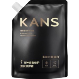 KANS KANS Питательная маска для волос с протеинами, пептидами и экстрактом черной икры / Protein peptide hair mask 200г