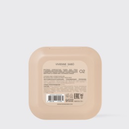Vivienne Sabo Vivienne Sabo Матовая компактная пудра для лица с укрывистым покрытием / Matte compact face powder with opaque coverage / Poudre compacte mate pour le visage avec couvrance opaque тон 02