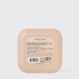 Vivienne Sabo Vivienne Sabo Матовая компактная пудра для лица с укрывистым покрытием / Matte compact face powder with opaque coverage / Poudre compacte mate pour le visage avec couvrance opaque тон 04