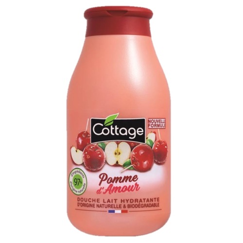 COTTAGE Cottage Молочко для душа увлажняющее ЯБЛОКО В КАРАМЕЛИ /Douche Lait Hydratante - Pomme d'Amour 250 мл