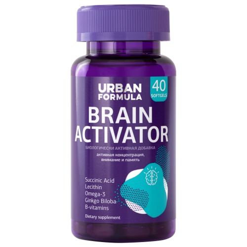 Urban Formula Urban Formula Brain Activator / Биологически активная добавка к пище «ФокусБрейнер (FocusBrainer)»